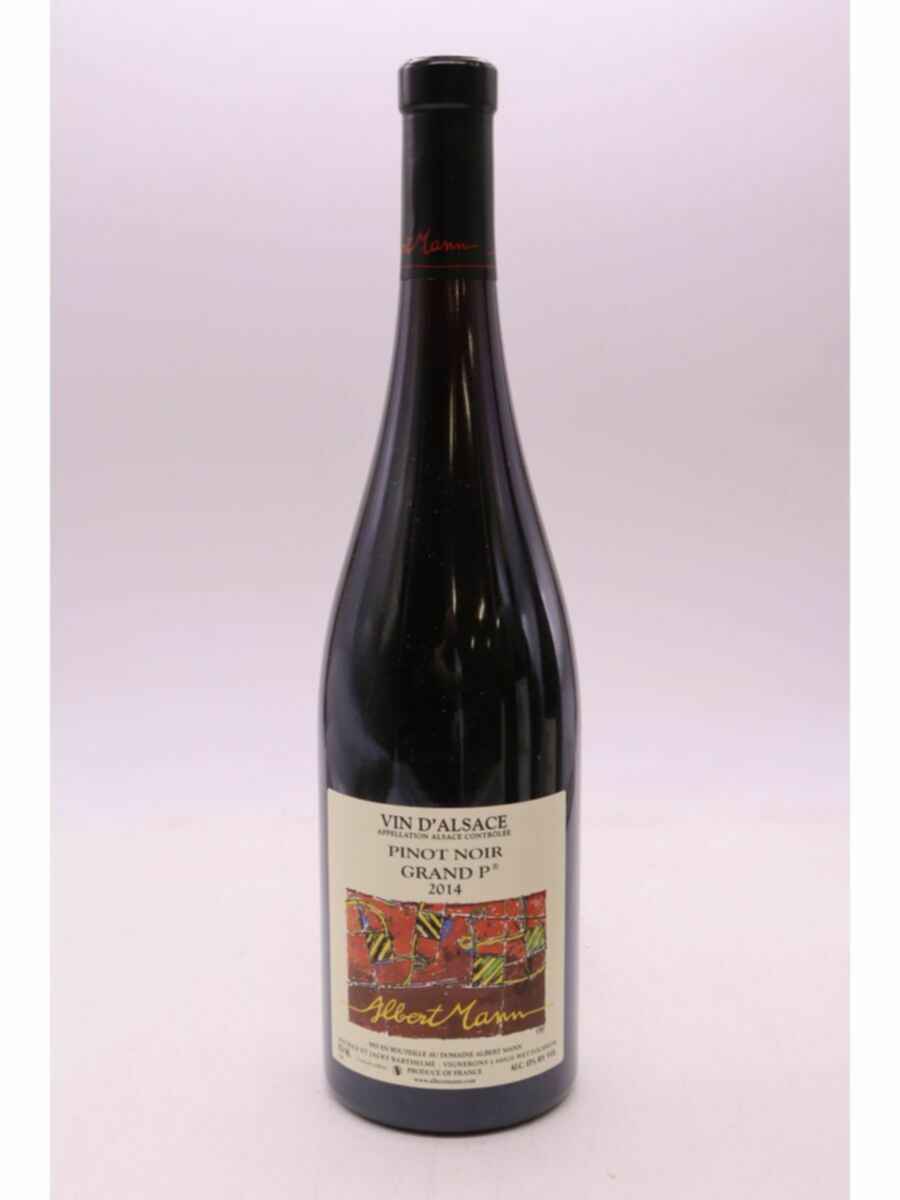 Albert Mann Alsace Pinot Noir Grand P 2014