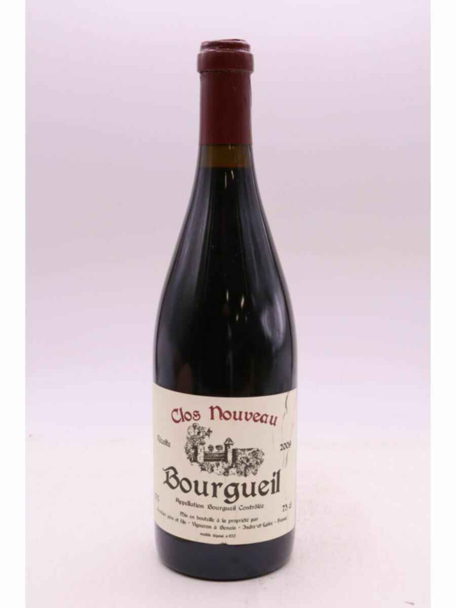 Bel Air Bourgueil Clos Nouveau 2009