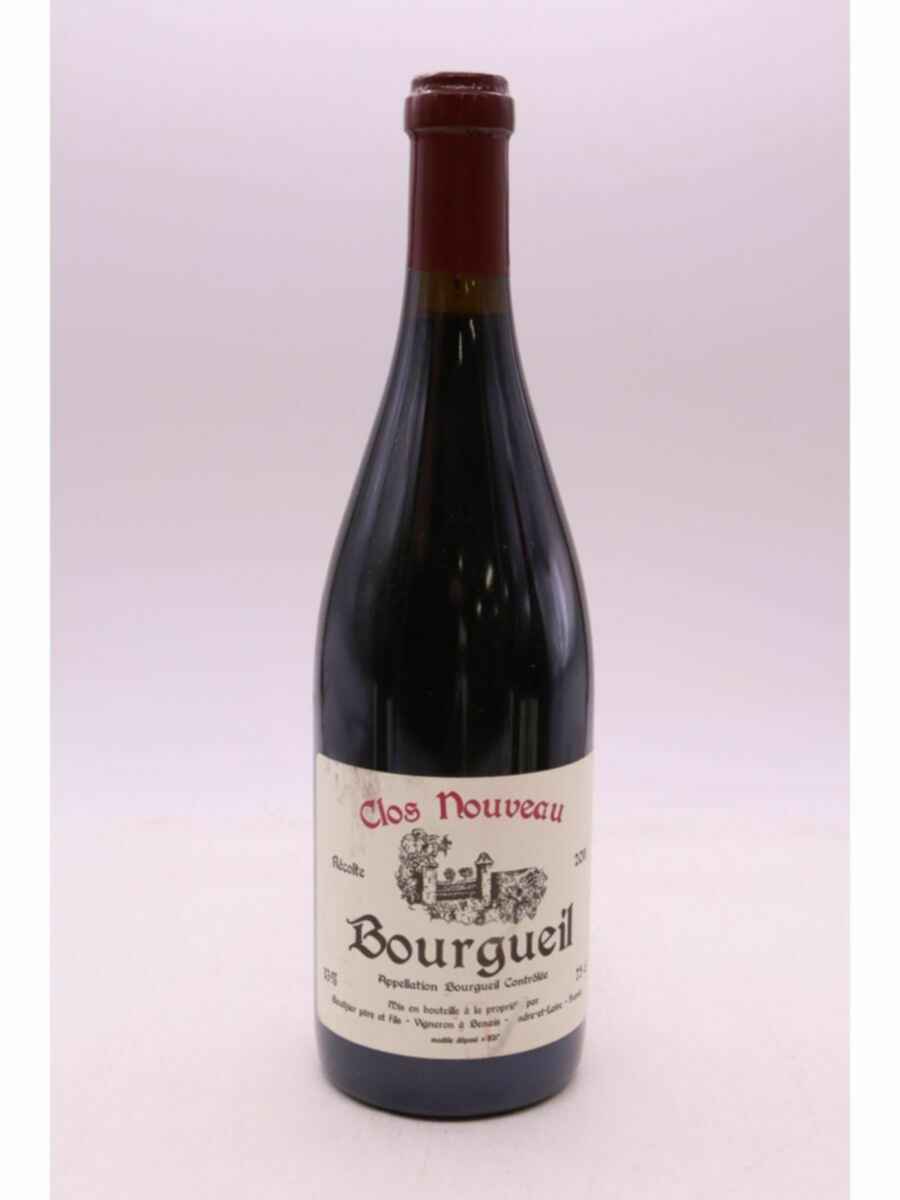 Bel Air Bourgueil Clos Nouveau 2011