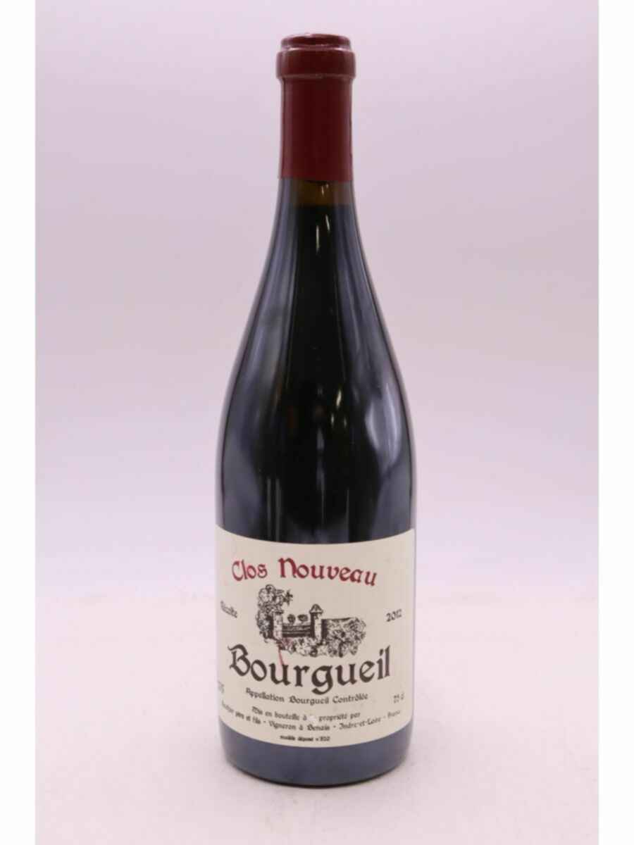 Bel Air Bourgueil Clos Nouveau 2012
