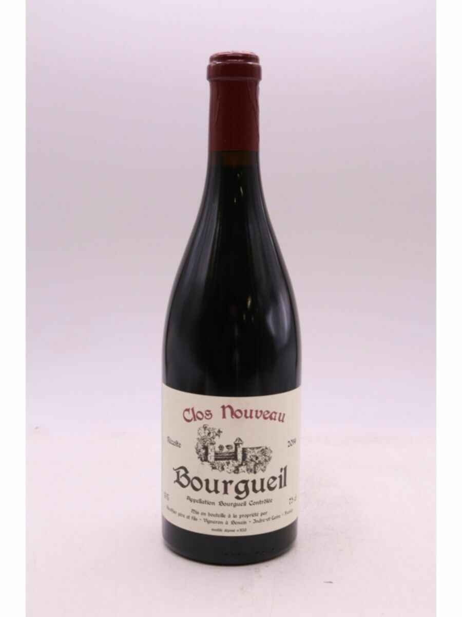 Bel Air Bourgueil Clos Nouveau 2014