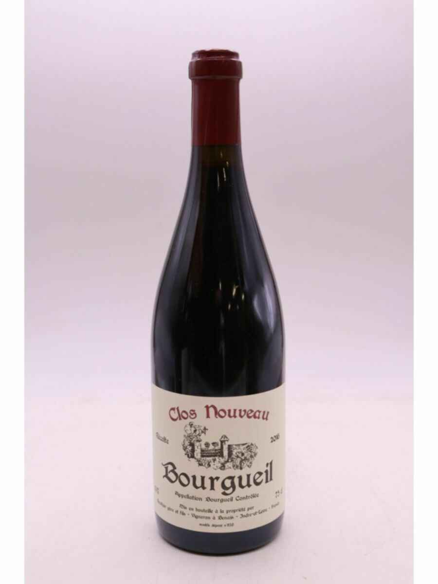 Bel Air Bourgueil Clos Nouveau 2016