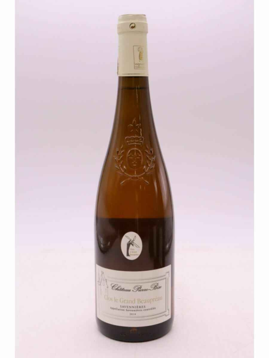 Pierre Bise Savennieres Clos Le Grand Beaupreau 2014