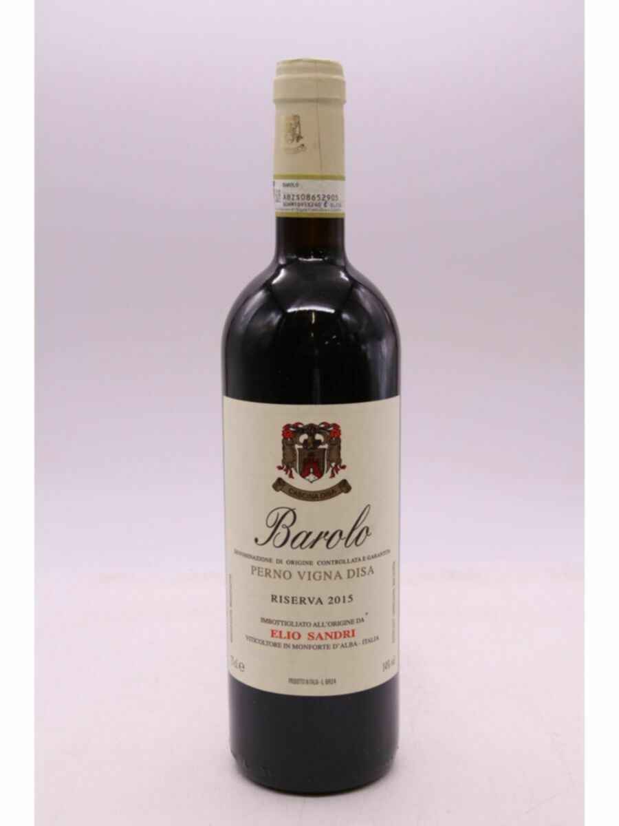Elio Sandri Barolo Riserva Perno Vigna Disa 2015