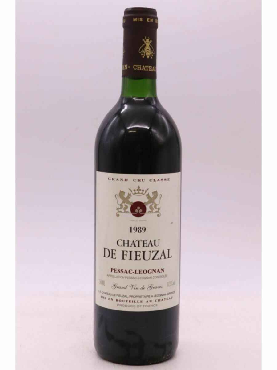 Chateau De Fieuzal 1989