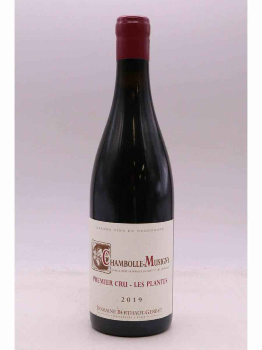 Berthaut Gerbet Chambolle Musigny Les Plantes 1er Cru 2019