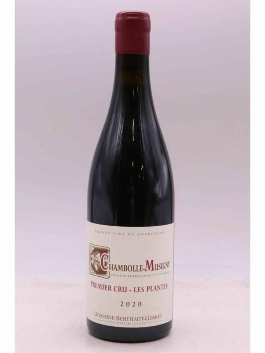 Berthaut Gerbet Chambolle Musigny Les Plantes 1er Cru 2020