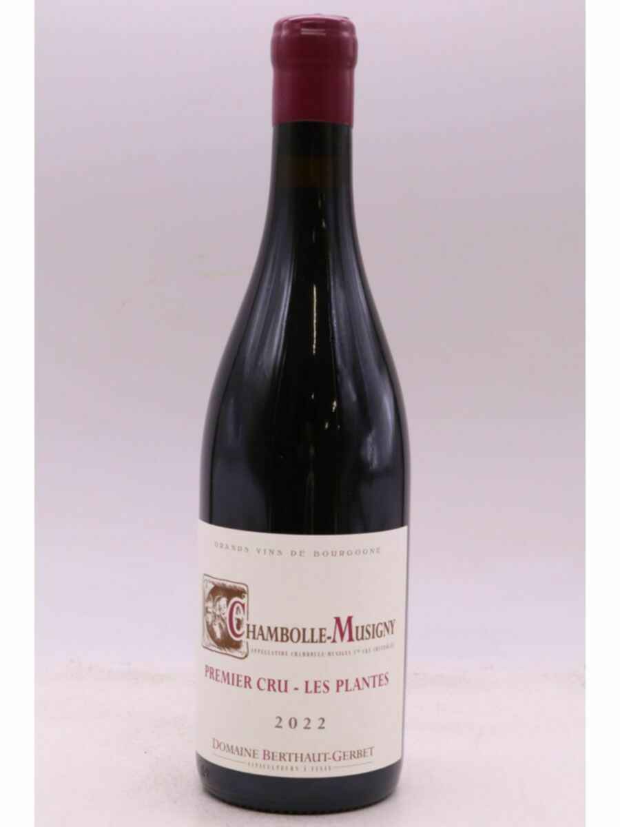 Berthaut Gerbet Chambolle Musigny Les Plantes 1er Cru 2022