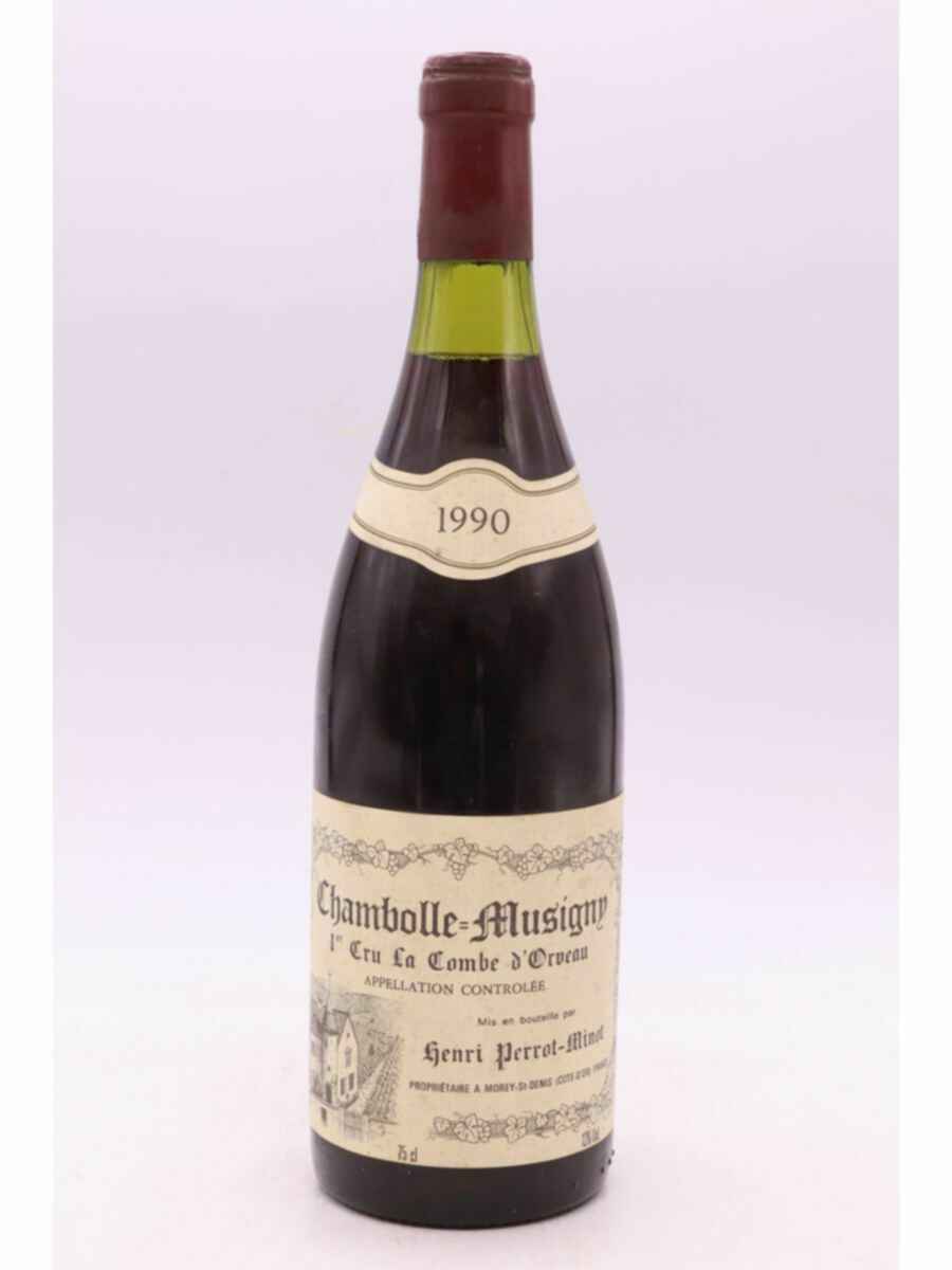 Perrot Minot Chambolle Musigny Combe D'orveaux 1er Cru 1990