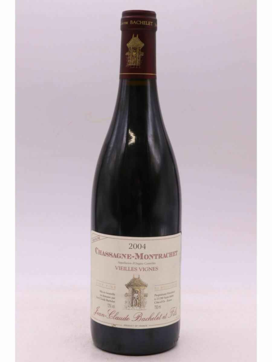 Jean Claude Bachelet Chassagne Montrachet Vieilles Vignes 2004