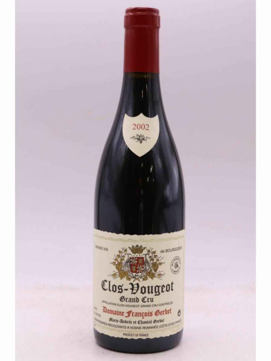 François Gerbet Clos Vougeot Grand Cru 2002