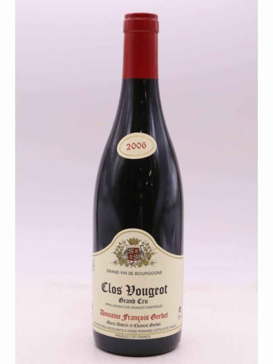 François Gerbet Clos Vougeot Grand Cru 2006