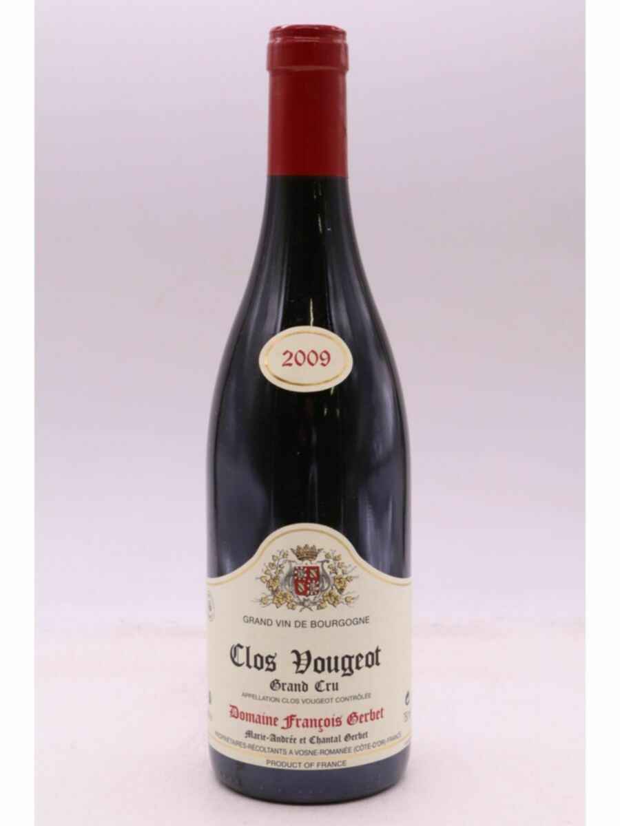 François Gerbet Clos Vougeot Grand Cru 2009