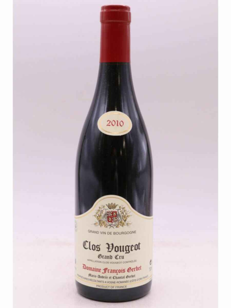 François Gerbet Clos Vougeot Grand Cru 2010