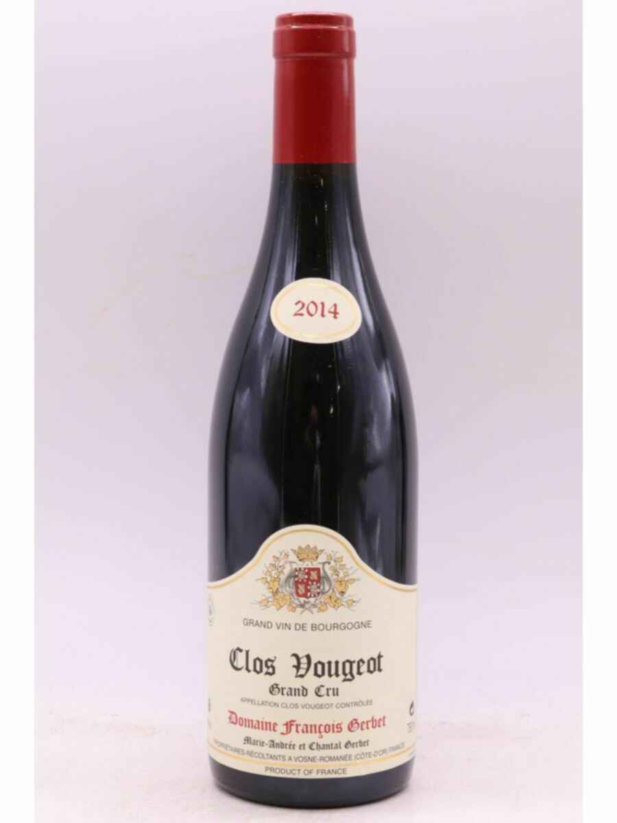 François Gerbet Clos Vougeot Grand Cru 2014