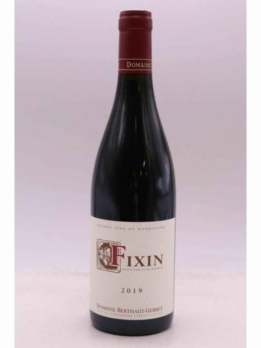 Berthaut Gerbet Fixin Rouge 2019