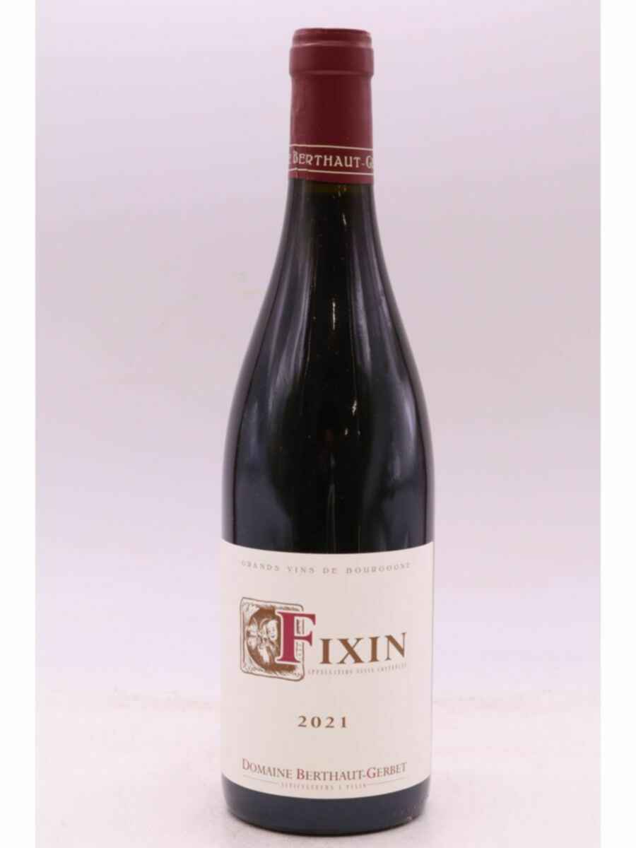 Berthaut Gerbet Fixin Rouge 2021