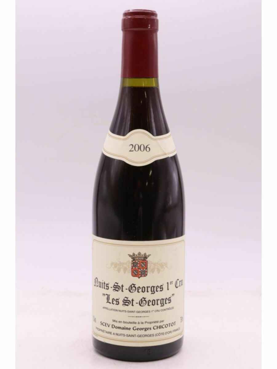 Georges Chicotot Nuits St Georges Les St Georges 2006