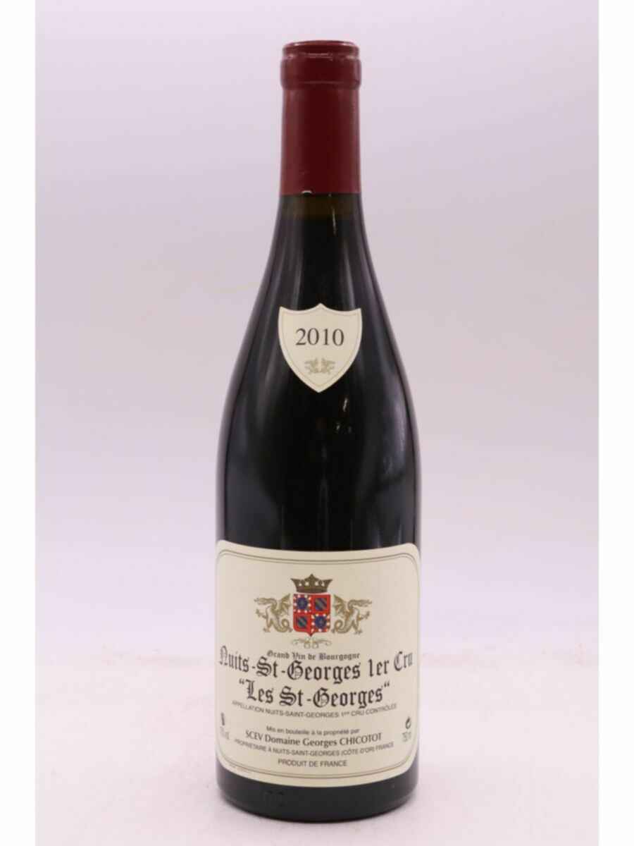 Georges Chicotot Nuits St Georges Les St Georges 2010