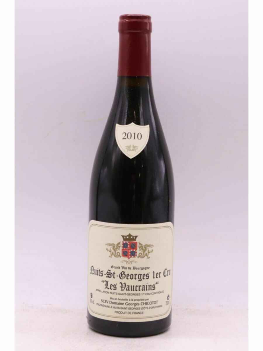 Chicotot Nuits Saint Georges 1er Cru Les Vaucrains 2010
