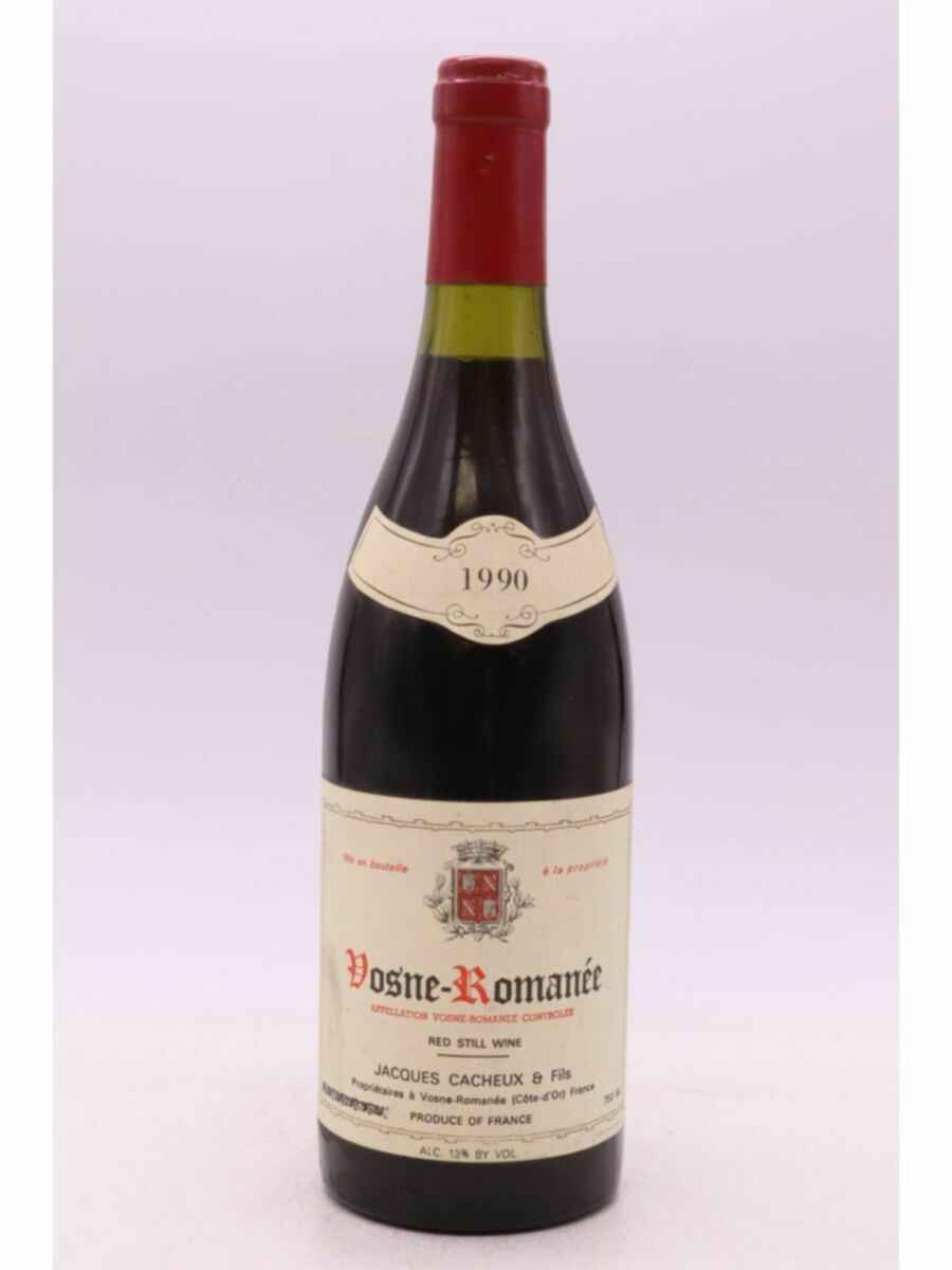 Jacques Cacheux Vosne Romanee 1990