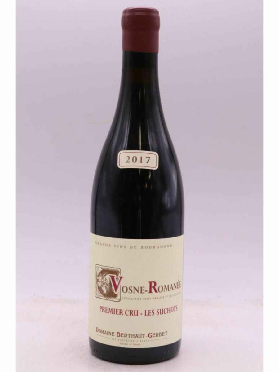 Berthaut Gerbet Vosne Romanee Les Suchots 1er Cru 2017