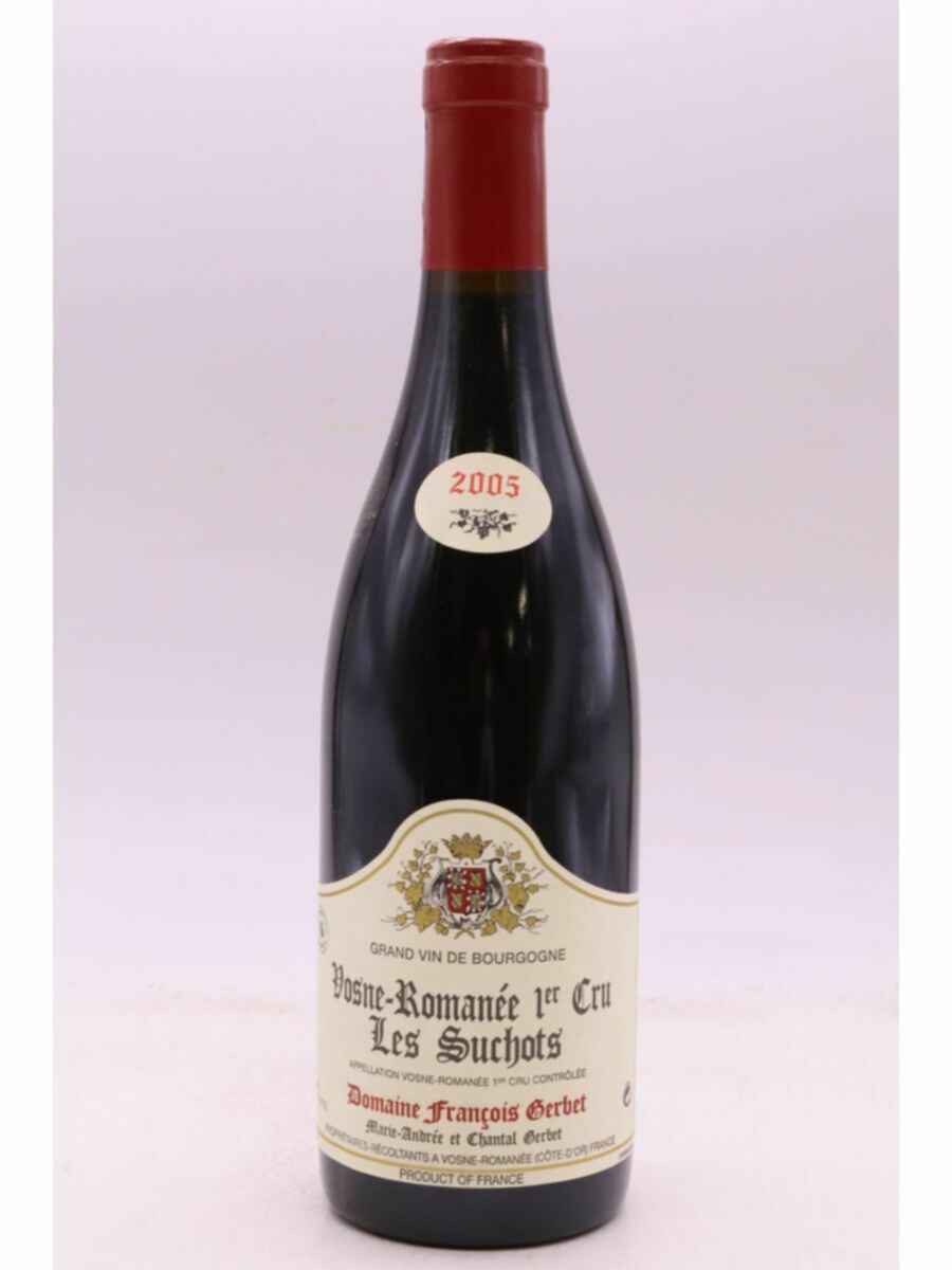 François Gerbet Vosne Romanee Les Suchots 1er Cru 2005