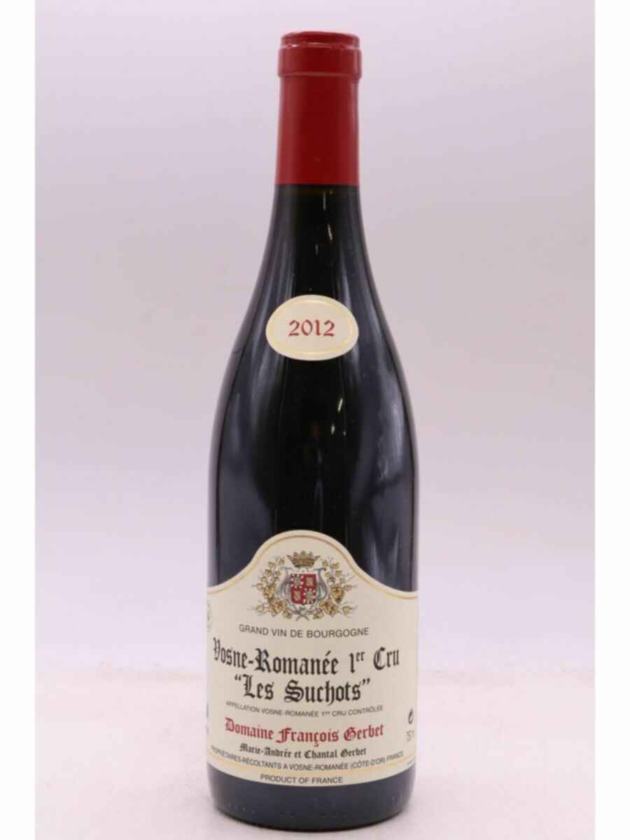 François Gerbet Vosne Romanee Les Suchots 1er Cru 2012