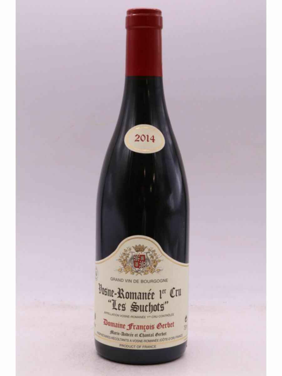 François Gerbet Vosne Romanee Les Suchots 1er Cru 2014