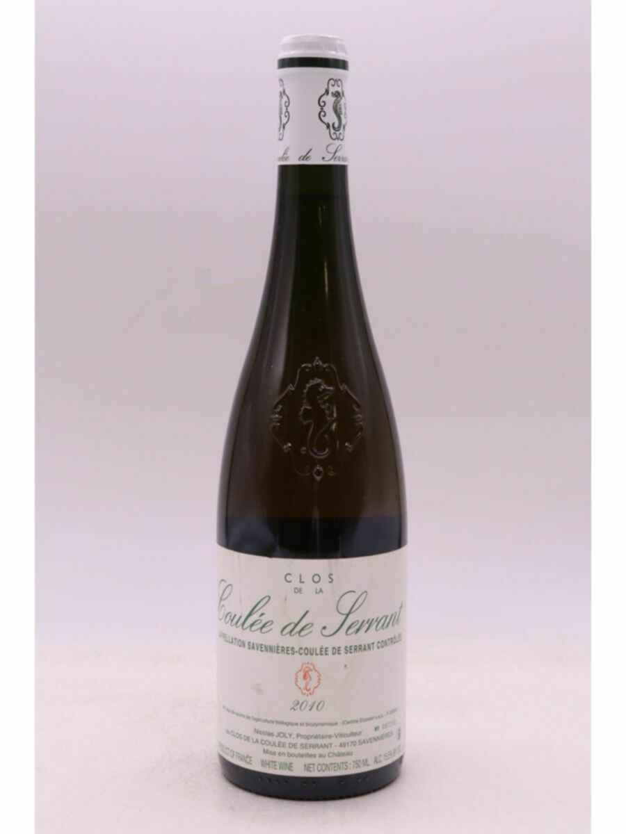 Nicolas Joly Savennieres Clos De La Coulee De Serrant 2010