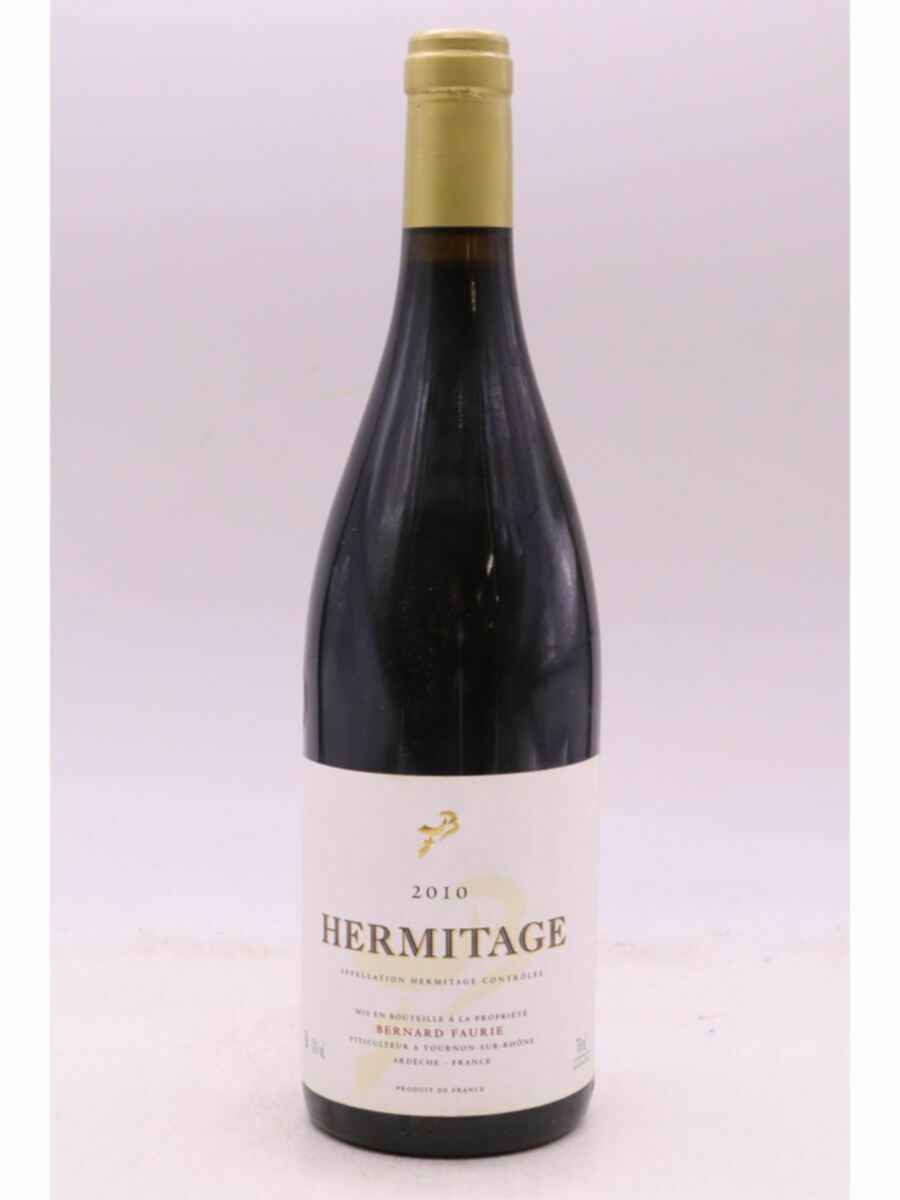 Bernard Faurie Hermitage Meal Bessards 2010