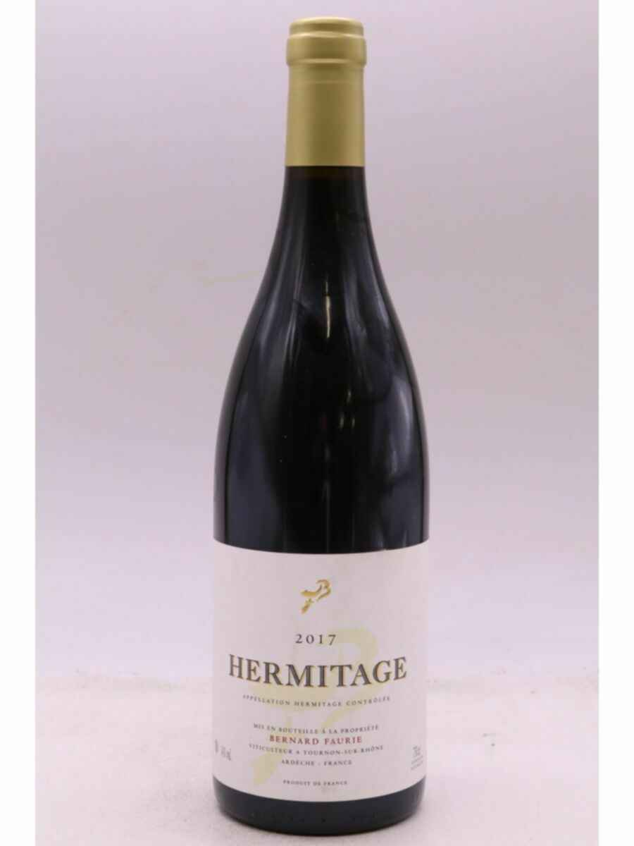 Bernard Faurie Hermitage Meal Bessards 2017