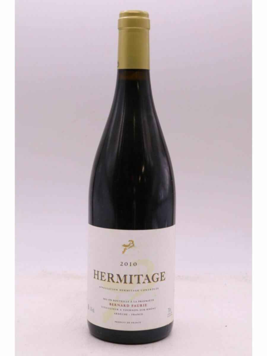 Bernard Faurie Hermitage Meal Bessards 2010