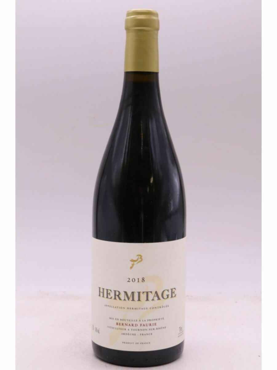 Bernard Faurie Hermitage Meal Bessards 2018