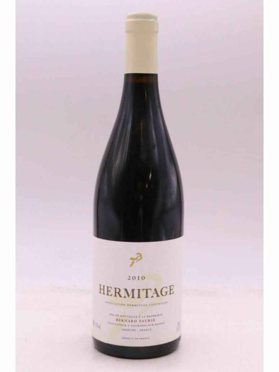 Bernard Faurie Hermitage Greffieux Bessards 2010