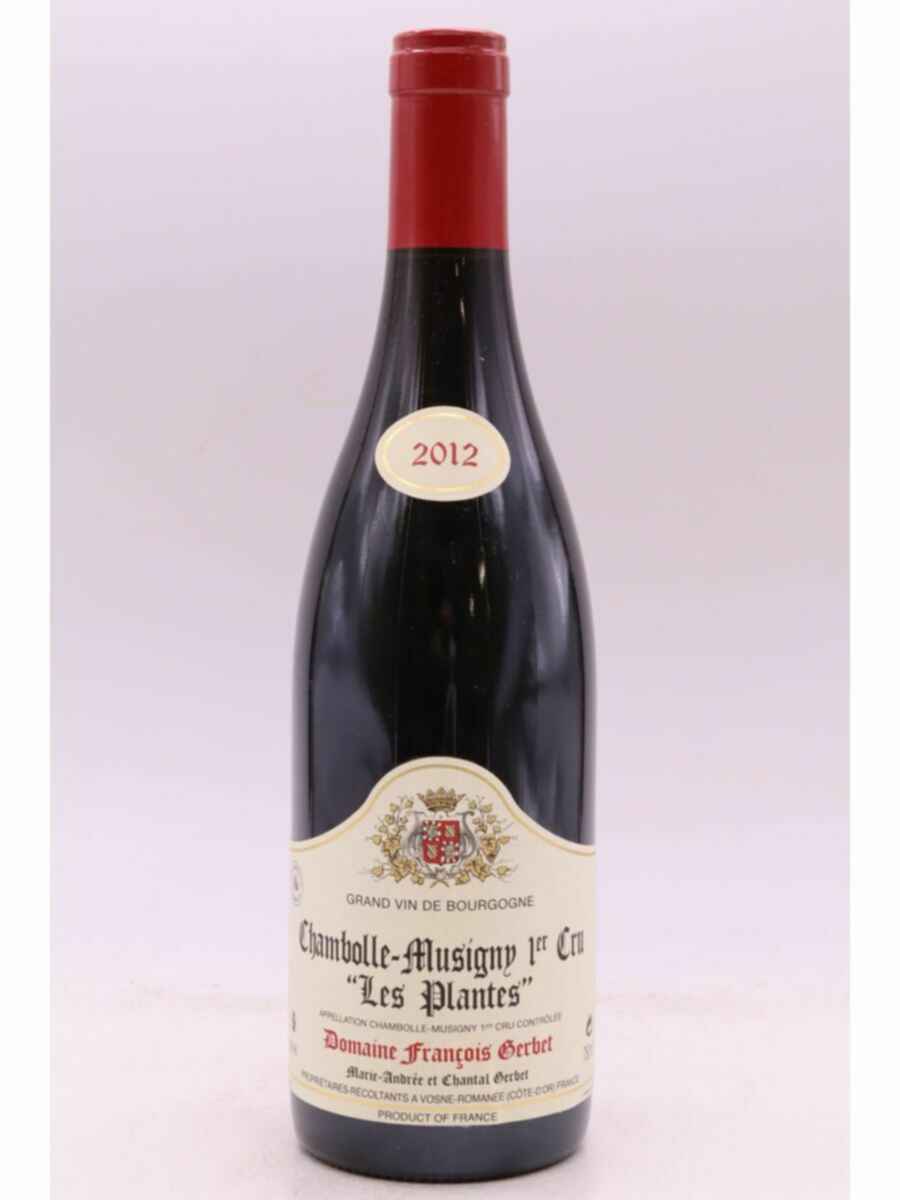François Gerbet Chambolle Musigny Les Plantes 1er Cru 2012