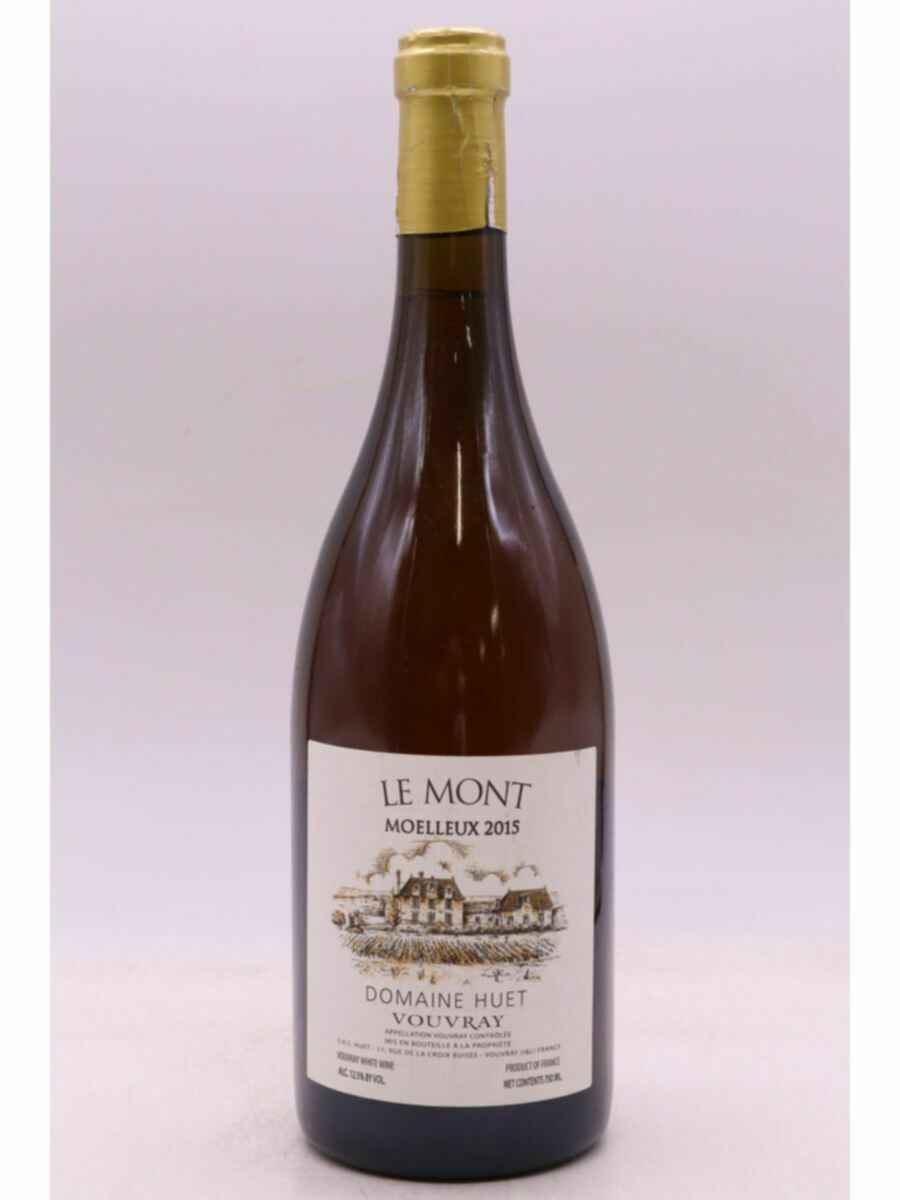 Huet Vouvray Le Mont Moelleux 2015