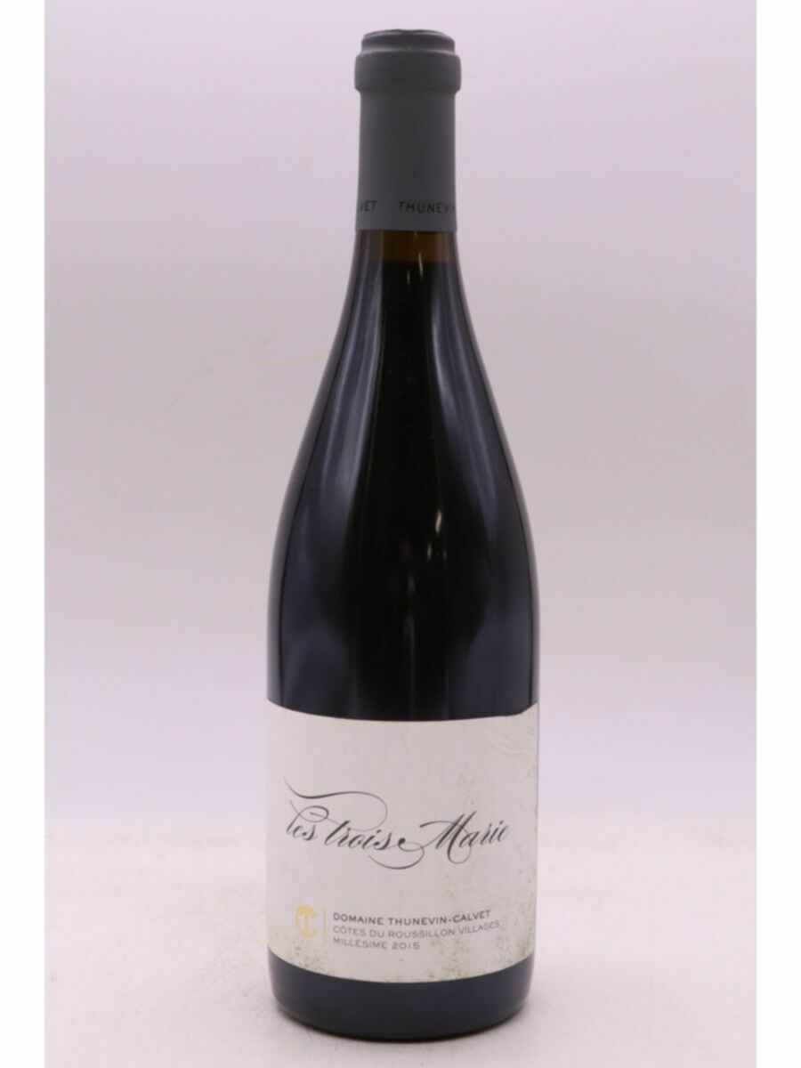 Calvet-thunevin Cotes Du Roussillon Villages Les Trois Maries 2015