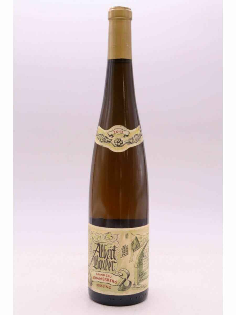 Albert Boxler Alsace Grand Cru Riesling Sommerberg E 2012