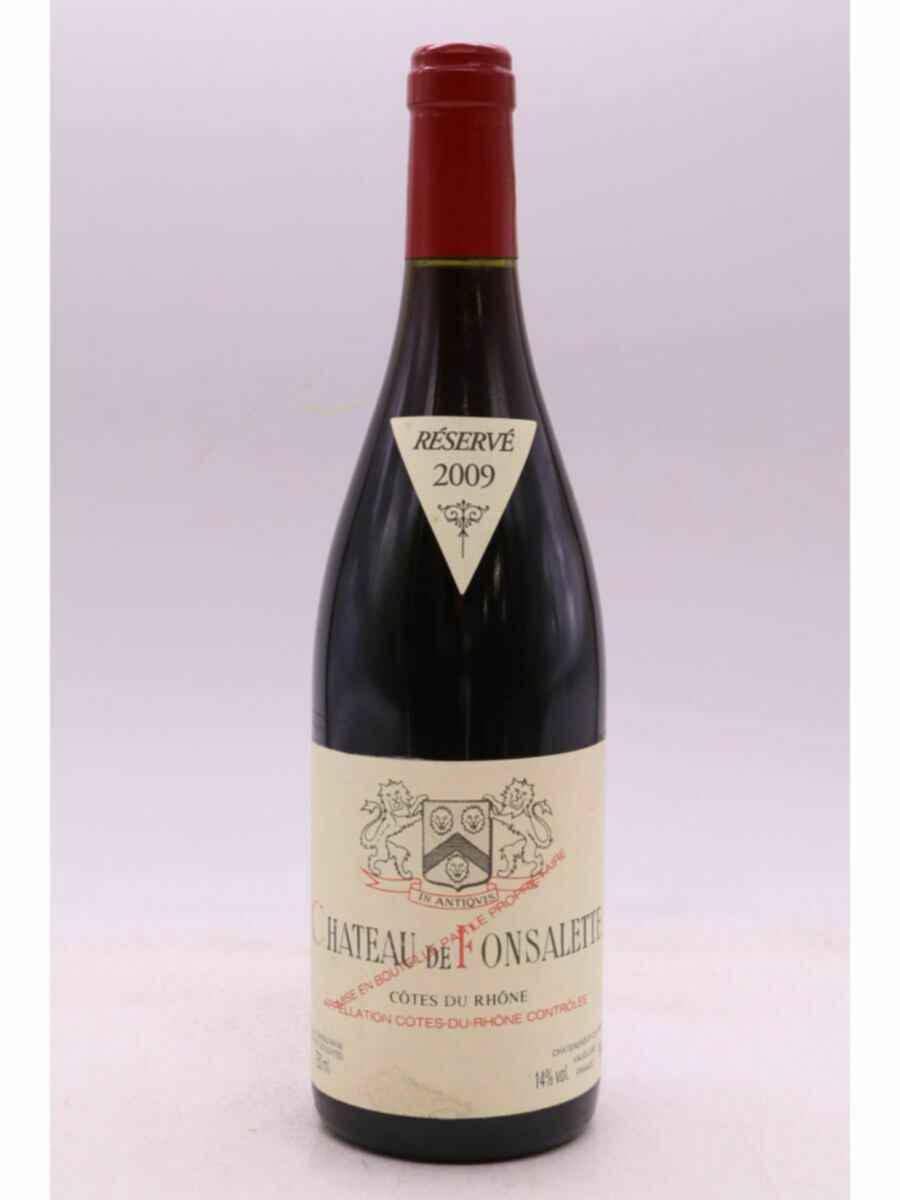 Rayas Chateau De Fonsalette Reserve 2009