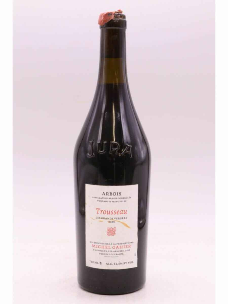 Michel Gahier Arbois Trousseau Les Grands Vergers 2009