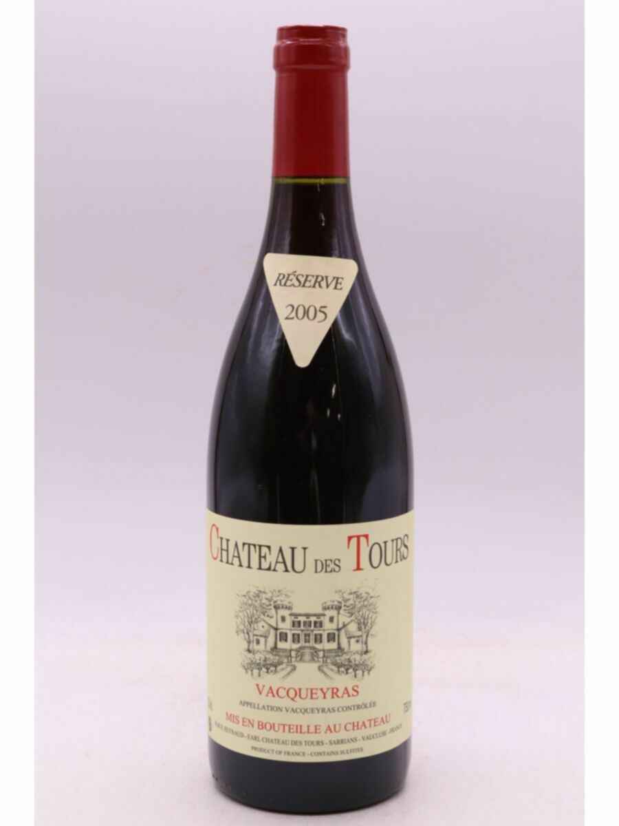 Rayas Chateau Des Tours Vacqueyras Rouge 2005