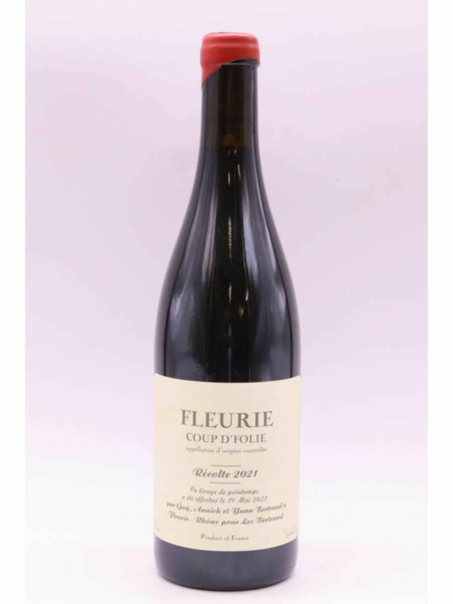 Yann Bertrand Fleurie Coup De Folie 2021