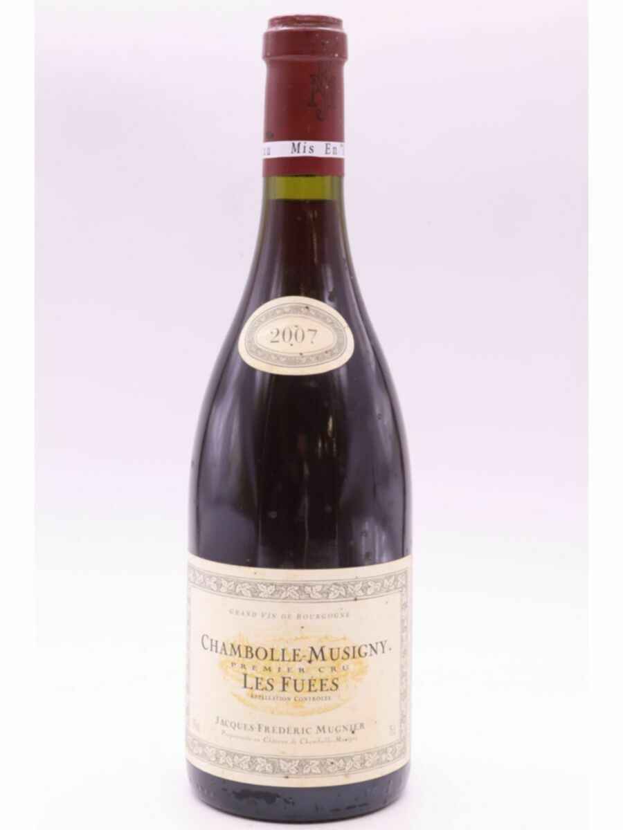 Jacques Frederic Mugnier Chambolle Musigny Les Fuees 1er Cru 2007