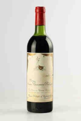 Chateau Mouton Baronne Philippe 1975