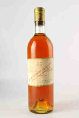 Chateau Gilette Reserve Vin Sec 1953