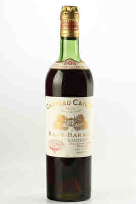 Chateau Caillou Creme De Tete 1937