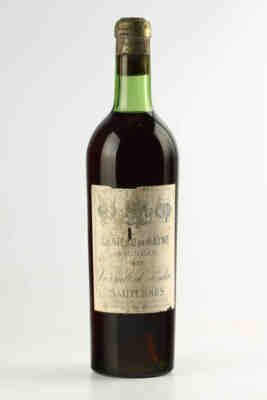 Chateau Rayne Vigneau 1937