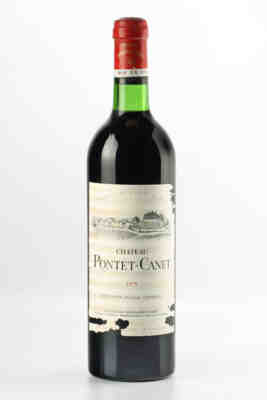 Chateau Pontet Canet 1975