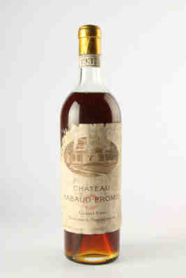 Chateau Rabaud Promis 1937